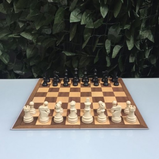 DGT Chess Box Brown Eğitim Seti (DGT 1002 saatli)