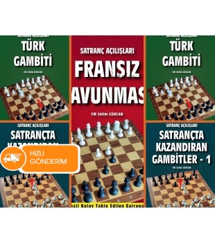 Türk Gambiti - Fransız Savunması - Satrançta Kazandıran Gambitler - 1