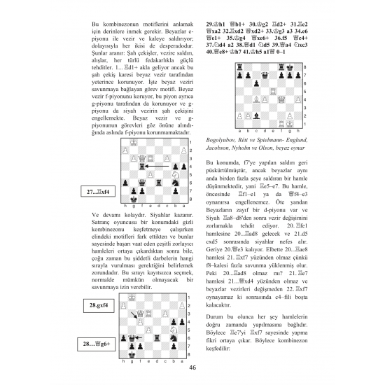 Satranç Dersleri - 1