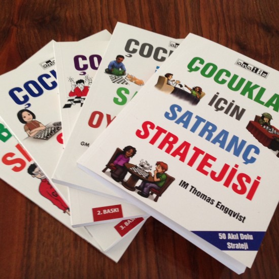 Çocuklar İçin Satranç Seti (5 Kitap)