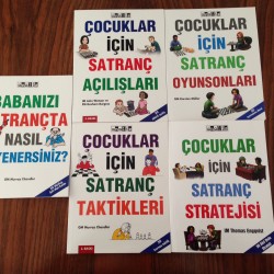 Çocuklar İçin Satranç Seti (5 Kitap)